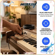 MURRAY Din 8 Pin to 3.5mm MIDI Cable, Male to Male Plug and Play Audio Cable, Easy to Use /9.8ft 8 P