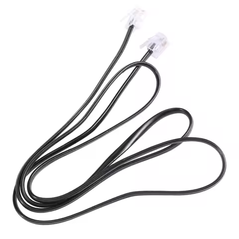 Supernew RJ11 6P4C Telephone Cable Cord ADSL Modem 1 Meters