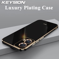 Luxury Plating Case For Motorola MOTO G85 5G Soft TPU Silicone SCamera Lens Protective Shockproof Ph
