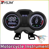 Digital Speedometer Odometer LED Meter For Suzuki GN125 Motorcycle Accessories