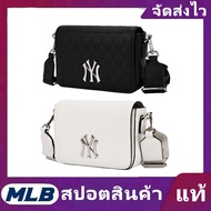 2022 new กระเป๋า MLB shoulder bag แท้ camera crossbody bags saddle NY UNISEX CURVED CAPNY NEW YORK Y