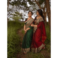 Pure Kanchi Cotton Sarees Cotton Saree for Women Indian Saree
