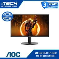 AOC 24G11ZE/71 24" 240HZ FHD IPS Gaming Monitor