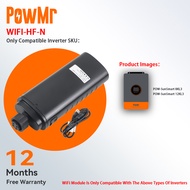 PowMr WiFi โมดูลอุปกรณ์ไร้สายพร้อมโซลูชันการตรวจสอบระยะไกล RS232 สําหรับอินเวอร์เตอร์พลังงานแสงอาทิต