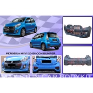 PERODUA MYVI ICON SE 1.5 OE FRONT BUMPER REAR BUMPER DEPAN BUMPER BELAKANG MYVI IKON 2015 ORIGINAL L