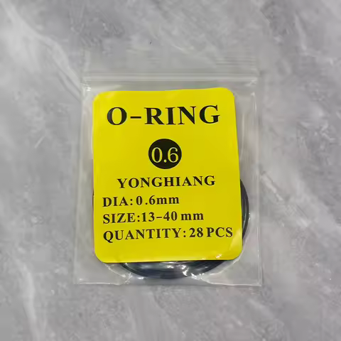 Watch Repair Tools1box Watch Case Rubber Waterproof O-Ring Watch Bottom Cover Gasket 0.5/0.6/0.7/0.8