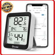 Govee Bluetooth Digital Hygrometer RoomThermometer, Humidity Meter and Temperature Sensor Gauge with