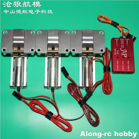 JP Hobby ER120 V1 V2 Alloy Electric Retracts Landing Gear For 7-8Kg 90-120mm EDF Models RC Airplane 