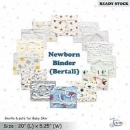 JC BABY Barut Baby Bertali Barut Bayi Pelekat Bayi Barut Bercorak Newborn Baby Binder String Velcro 