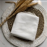 Daily Hijab Bella Square / Jilbab Square headscarf 4 white bw