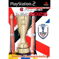PS2 PES 2025 ASEAN CHAMPIONSHIP English version (DVD GAME)