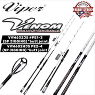 VIPER VENOM WRATH OF VENGEANCE SPINNING JIGGING ROD