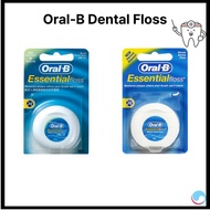 [Oral-B] Dental Floss Essential 50m 4ea Original/Mint Scent