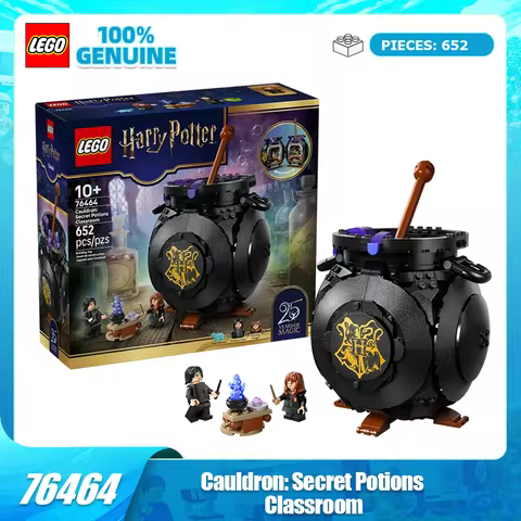 LEGO Building Blocks Harry Potter 76464 Pots Potions Classroom Boys Girls Children Toys Gifts