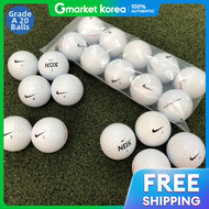 20-Count /Used /Nike Brand Beginners Distance Improvement Lost Ball 2-Piece 3-Piece Mixed Balls