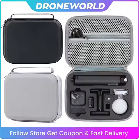 Handbag For Insta360 Go Ultra Portable Travel Storage Bag Camera Protection PU Hard-Shell Case for I