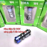 Đèn Pha Bi Cầu Mini X8 BMA - 30W Chân M5 Lắp Dream Wave Nhỏ Future 1...