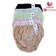 กางเกงในร้อยยาง Wacoal แบบเต็มตัว (Short) รุ่น WU4933 1 ตัว เนื้อผ้าเงางาม ผิวสัมผัสเนียนนุ่ม ใส่สบายซักง่าย แห้งเร็ว วาโก้ ร้อยยาง ผ้าไนล่อน ผ้า