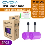 CYDY TPU MTB Bike Inner Tube Camera 29 26 27.5 29x1.95-2.6 Inch Mountain Bicycle Tire Schrader Valve