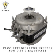 ELCO REFRIGERATOR AND FREEZER FAN MOTOR 16Watt  0.36-0.45A