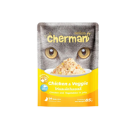 Cherman Pouch เพาช์เชอแมน อาหารเปียกแมว 85 ก. มีให้เลือก 5 รสชาติ