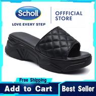 Scholl รองเท้าผู้หญิงรองเท้า Scholl ผู้หญิงรองเท้า Scholl ผู้หญิงรองเท้า Scholl ผู้หญิง Beatrice ผู้หญิงรองเท้าแตะส้นแบน-ZW06