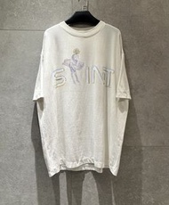 SAINT X hajime 聯名款水洗做舊圓筒T恤