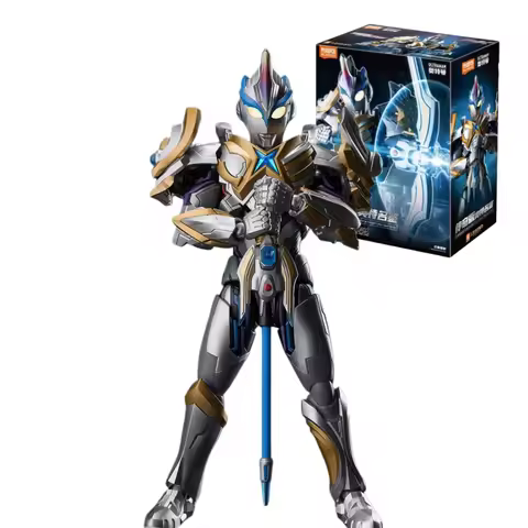 BLOKEES Ultraman Building Blocks Legendary Edition Tiga X Kaiser Belial Zero Toys Educational Assemb