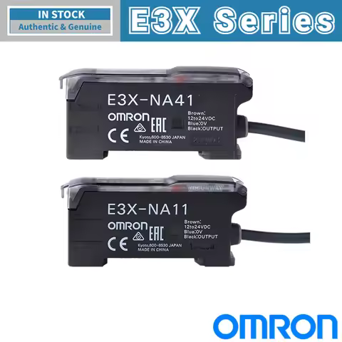 New Authentic Original OMRON Optical Fiber Sensor E3X-NA11 NA41 FA11 FA41 CA11 NA11F NA41F NA11V NA4