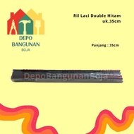 (14.16) (35cm) Double Drawer Rail / Drawer Rail