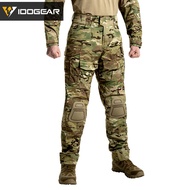 IDOGEAR Multicam Original Fabric Overalls G3 Tactical Training Pants Anti IR Original Fabric Overall