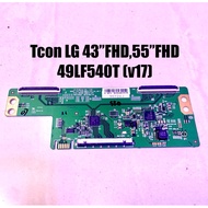 Tcon 43"FHD-49"FHD-55"FHD (v17)-Tcon LG43LF540T (v17)