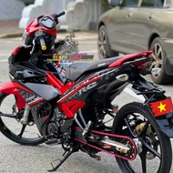 COVER SET Y15ZR V1 V2 EXCITER RC MERAH VIETNAM 100%ORIGINAL RAPIDO COVERSET RC MERAH VIETNAM Y15ZR