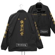 Jaket Tokyo Revengers Anime Japan / Jaket Coach Parasut Tokyo Revengers Mike Manga Japan