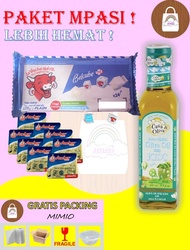 PAKET MPASI BAYI 6 BULAN LENGKAP CASA DI OLIVA MINYAK EVOO EVO EXTRA VIRGIN OLIVE OIL 250 ML + KEJU 