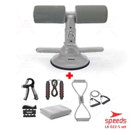 SPEEDS Sit Up Stand Set Alat Fitness Olahraga Gym 1 Set 7in1 022-5 - Abu-abu