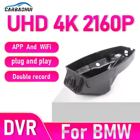 Plug And Play Wifi 4K DashCam Car Dvr Camera For BMW 1 3 5 6 7 Series E88 E90 E60 E65 E91 E92 Z4 X1 