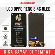 Oppo Reno 8 4G OLED Lcd + Fingerprint Original fullset touchscreen Life Future