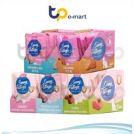 Myfoodie Sunny Pattaya Cat Wet Food Pouch with Fish Oil / Bovine Colostrum 85g x 12's