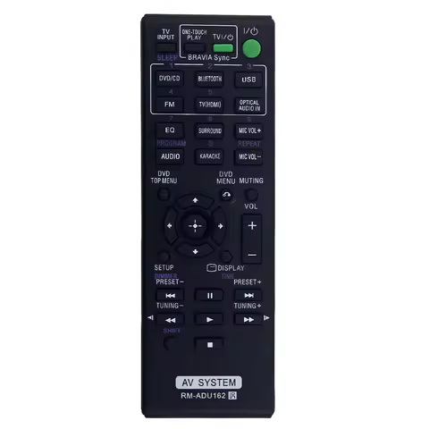 Compatible with Sony AV Amplifier DAV-DZ350 DZ650 SS-T125 14923711 RM-ADU138 Remote Control RM-ADU16