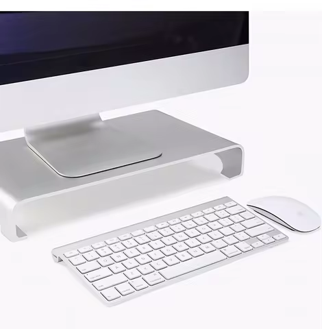 Aluminum Monitor Stand Metal Desk Stand Portable Universal Computer Riser Base laptop stand 500*220*