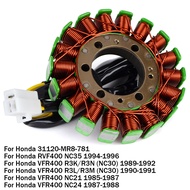 Motorcycle Stator Coil for Honda RVF400 RVF 400 NC35 VFR400 R3K/R3N/R3L/R3M VFR 400 NC21 NC24 NC30 3