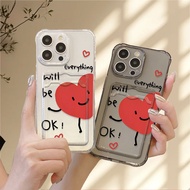 Silicone Material Heart Smile Line Case Casing For Vivo Y28s Y28 Y37 Y18t Y100 Y300 Y02s Y02 Y22s Y3
