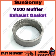 SUZUKI V100 V 100 MUFFLER EXHAUST GASKET