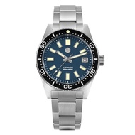 San Martin Men Watch 62mas SN007B, 39mm 20Bar Diver Watch NH35 Automatic Mechanical Luxury Diving Wa