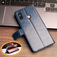 For Xiaomi Mi Max 3 M1804E4A Vintage Classic Leather Wallet Case Flip Notebook Cover Magnetic Closur