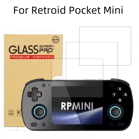For Retroid Pocket Mini Screen Protector Film 9H HD Retro Console RPMINI Tempered Glass Screen Prote
