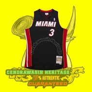 Mitchell & Ness Nba Miami Heat Dwyane Wade 2012-13 Hwc Swingman Jersey Black Original