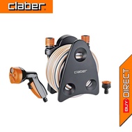 Claber Wall Mounted / Portable Mini Set Balcony Hose Reel 9031