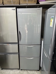 新淨二手Hitachi 日立 三門雪櫃 (右門鉸) R-SG38FPH secondhand refrigerator